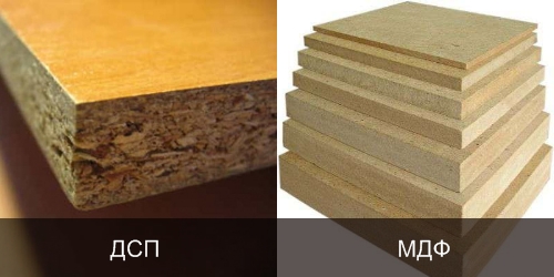 Truciolato e MDF