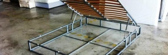 Telaio in metallo per letti
