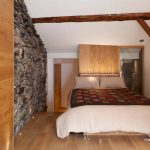Piccola camera da letto in stile eco