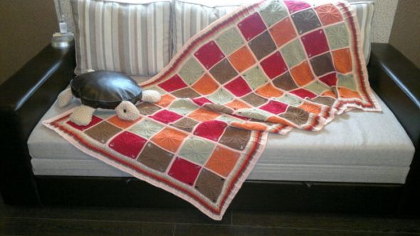 Piccola coperta rettangolare