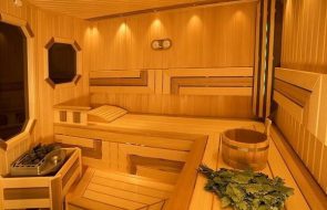 Decorazione interna dello stabilimento balneare