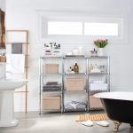 Mensole per bagno aperte