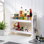 Scaffale da cucina a due livelli