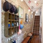 Corridoio in una casa privata in stile loft