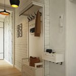 Corridoio in stile scandinavo