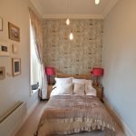 Design semplice per una camera da letto stretta