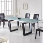 Tavolo trasformabile rettangolare in stile high-tech