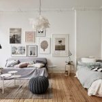 Posizionare una camera da letto e un soggiorno in una stanza