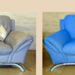 riparazione di rivestimenti e imbottiture per divani con foto prima e dopo