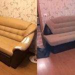 Rivestimento fai da te di un divano angolare