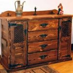 Cassettiera rustica chic