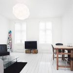 Schema per la creazione di un interno soggiorno in stile minimalista