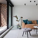 Soggiorno tranquillo e discreto in stile minimalista