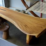 Tavolo in legno fatto a mano