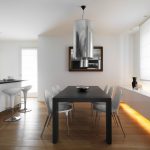 Sala da pranzo in stile minimalista