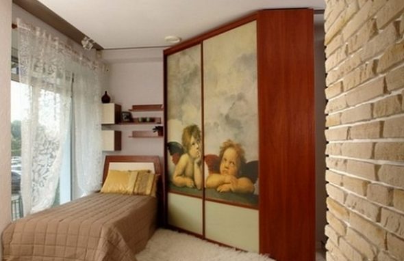 Armadio ad angolo