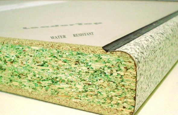 Impregnazione del pannello truciolare con uno speciale composto idrorepellente