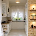 Mensole integrate per la decorazione