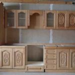 Set da cucina in frassino