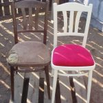 Sostituzione del rivestimento di una poltrona morbida