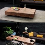 Tavolo trasformabile moderno in legno