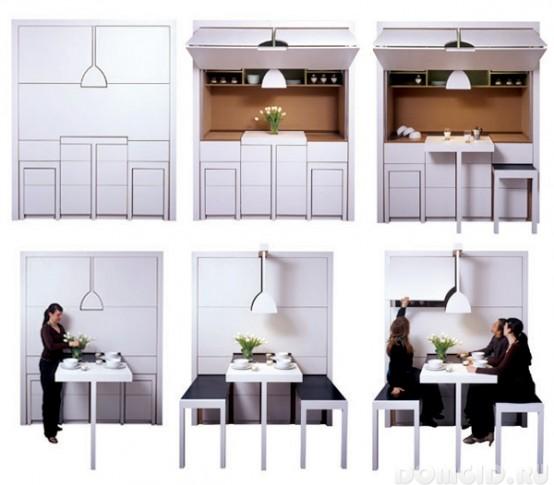 Mobili trasformabili per la cucina