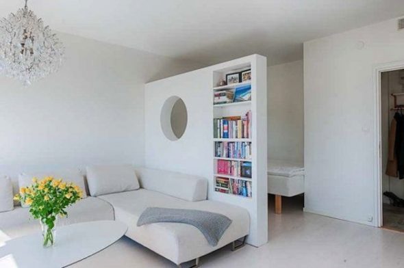 Il letto può essere posizionato nell'angolo