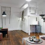 Letto sotto il soffitto - una tecnica di design