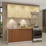 Set da cucina in miniatura per una casa di campagna