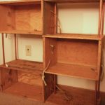 Scarpiera fai da te con casse di legno