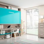 Letto pieghevole nell'armadio