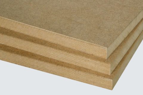 L'MDF è un materiale omogeneo di particelle di legno
