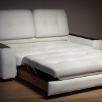 divano letto bianco