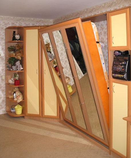 Trasformatore letto armadio