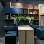 Tavolo trasformabile in una cucina moderna