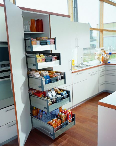 Mobili da cucina estraibili