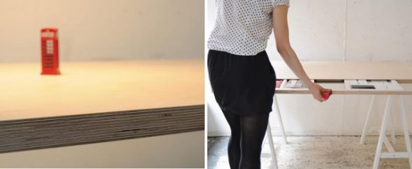 Il tavolo si apre con una calamita