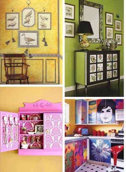 Decoupage moderno