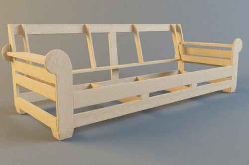 Telaio in legno