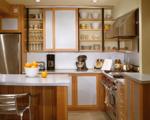Ante scorrevoli per mobili da cucina
