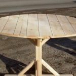 Tavolo rotondo per gazebo