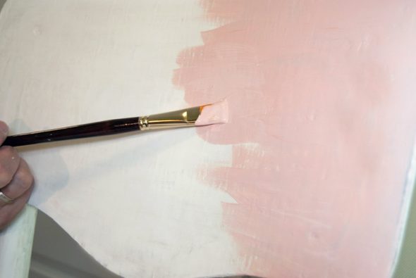 Applicazione della vernice