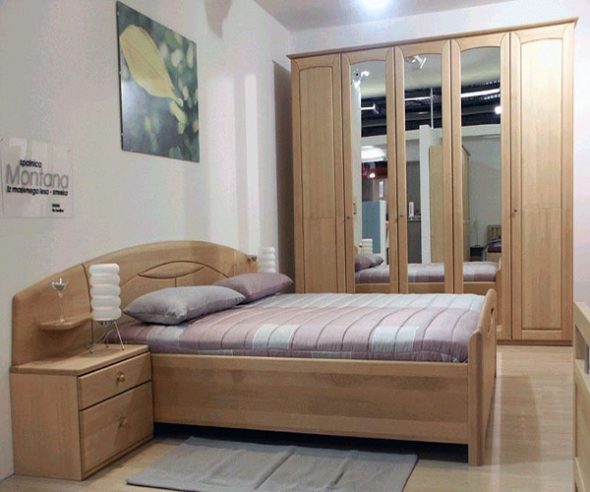 Camera da letto in faggio