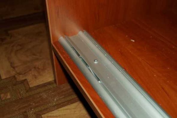 Profilo guida inferiore