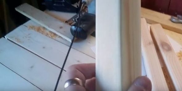 Realizzazione di pezzi grezzi per le gambe