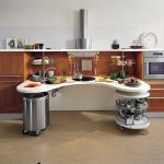 Design molto insolito del set da cucina