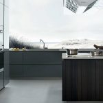 Cucina panoramica senza pensili