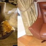 Rivestire una sedia dalla forma insolita