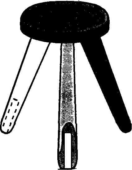 Nascondiglio nelle gambe