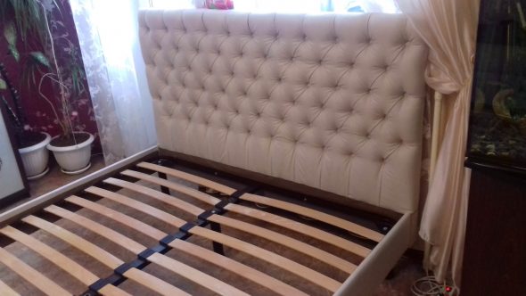 Letto fatto in casa